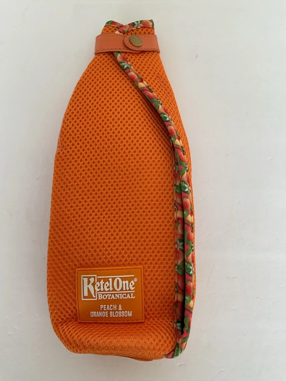 Kettle One Peach & Orange Blossom Ice Jacket Bottle KOOZIE NWT